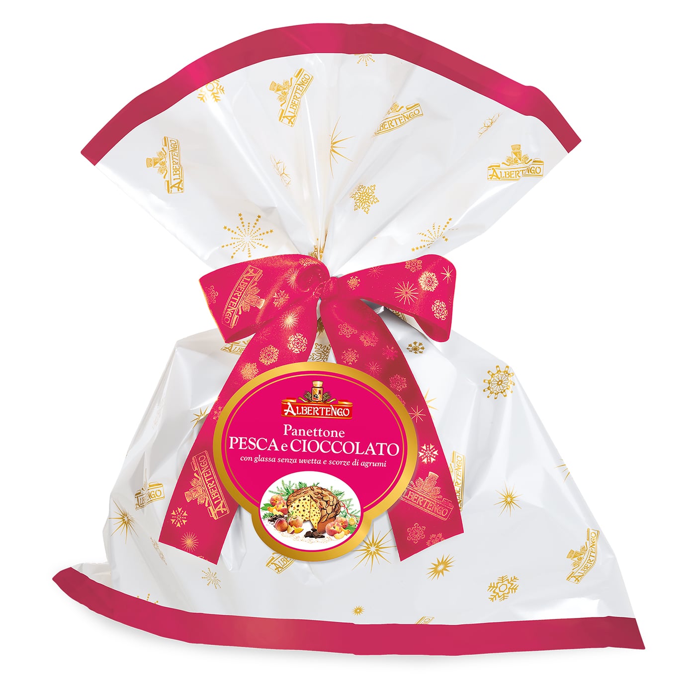 Albertengo, Panettone Ciuffo Pesca Cioccolato