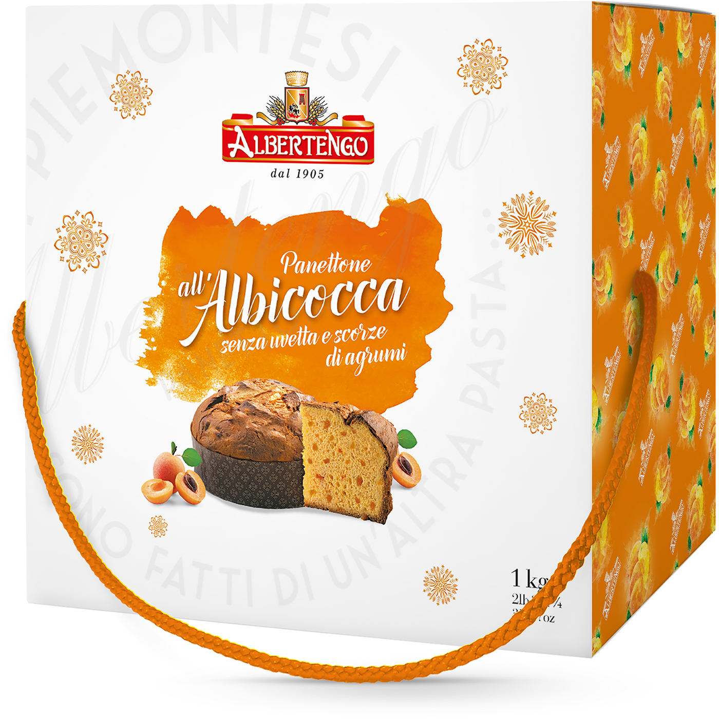 Albertengo, Panettone Astuccio Albicocca