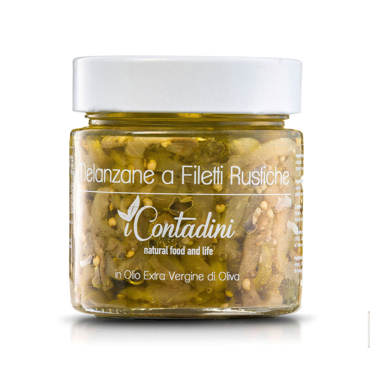 I Contadini, Melanzane a filetti rustiche in olio EVO