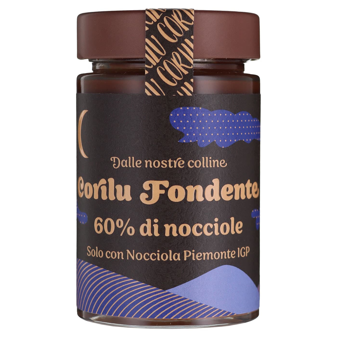 Corilu, Crema di Nocciola Fondente 60%