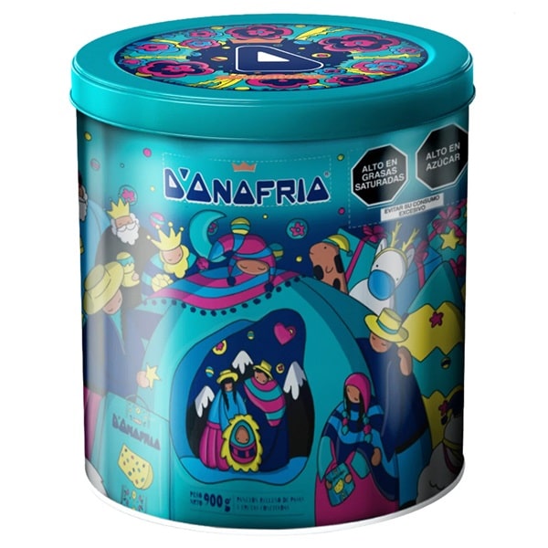 Panetón D´Onofrio Verpackungsdesign Panettone Verpackung mit peruanischen Motiven