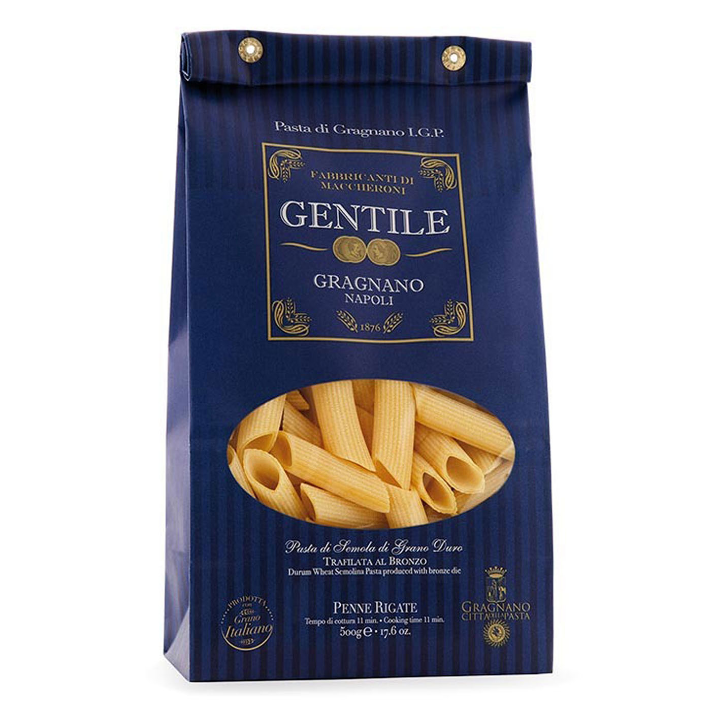 Gentile, Penne Rigate, Pasta di Gragnano IGP