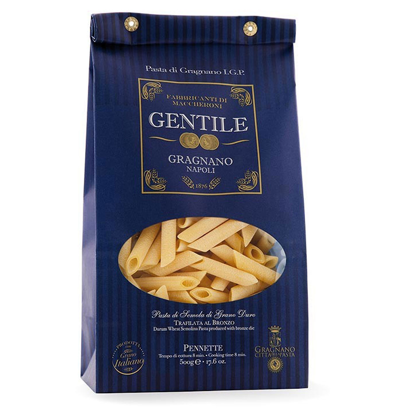 Gentile, Pennette, Pasta di Gragnano IGP