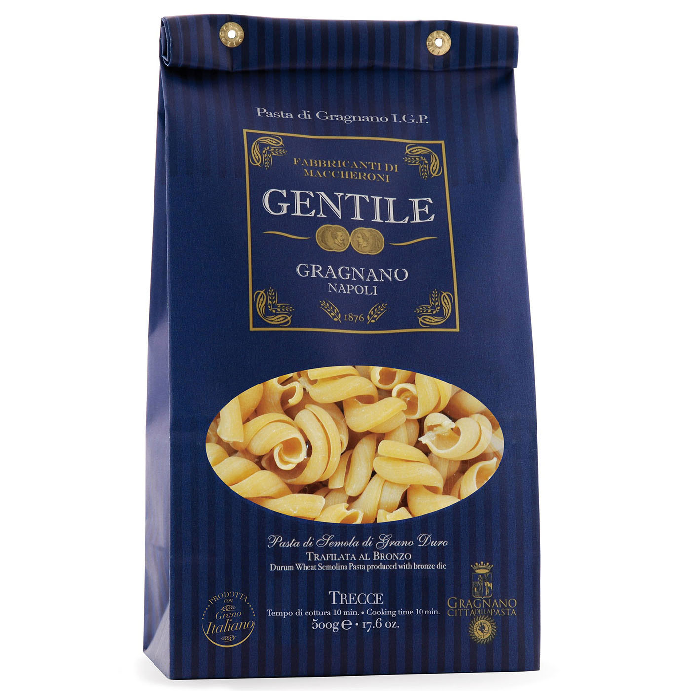 Gentile, Trecce, Pasta di Gragnano IGP