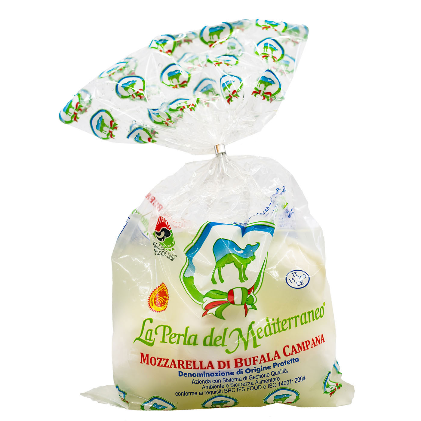 La Perla del Mediterraneo, Mozzarella di Bufala Campana DOP (1x250 g)