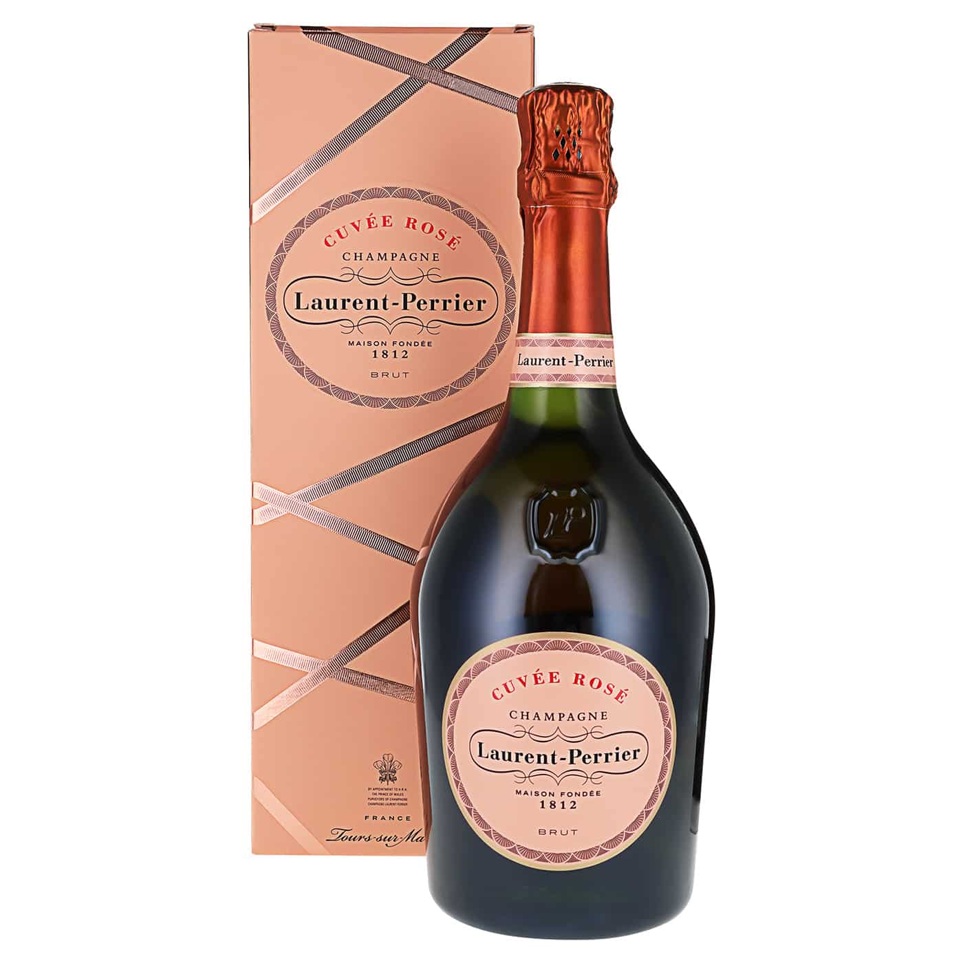 Champagne Laurent-Perrier, Cuvée Rosé mit Etui