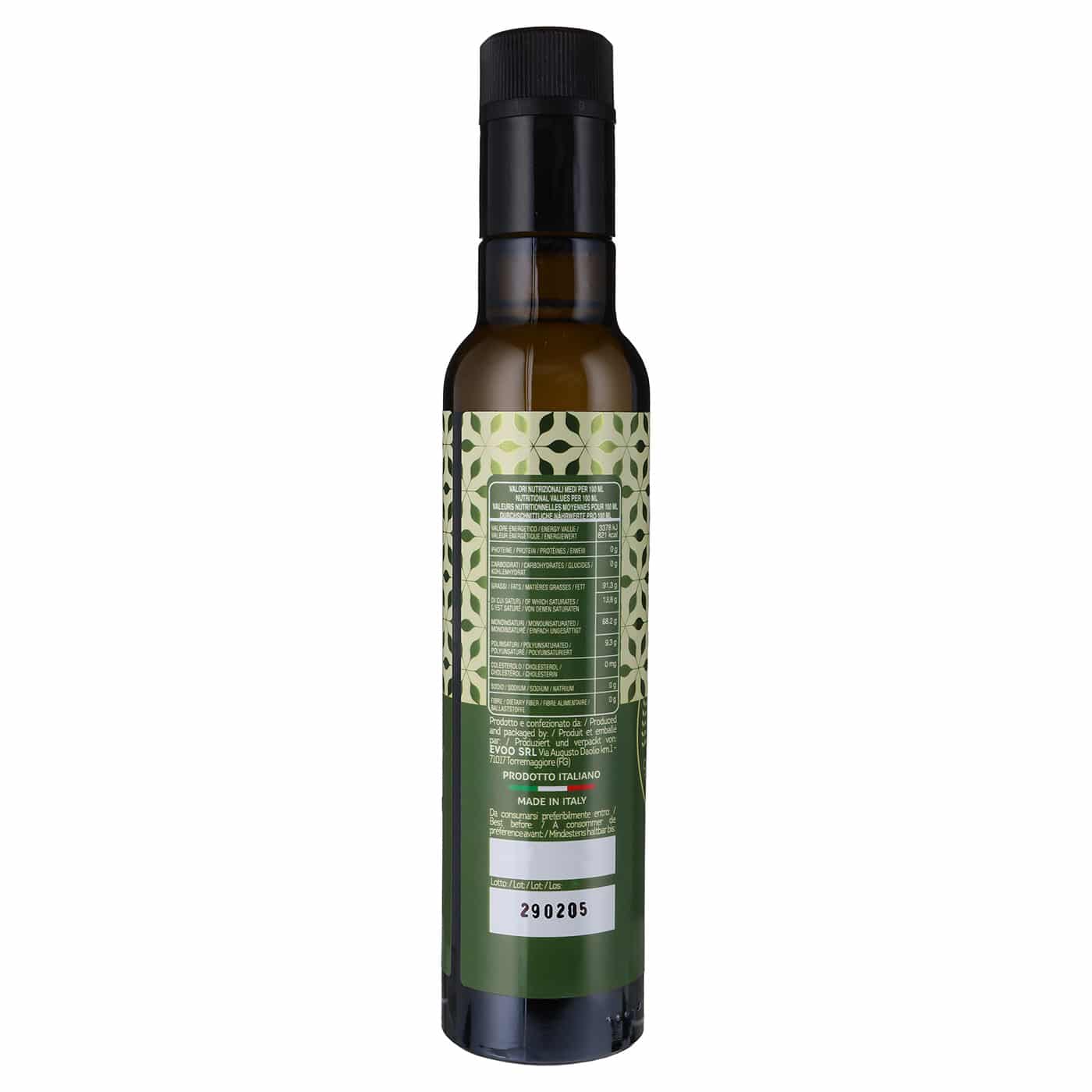 Maria Costanza, Olio Extra Vergine di Olive Peranzane