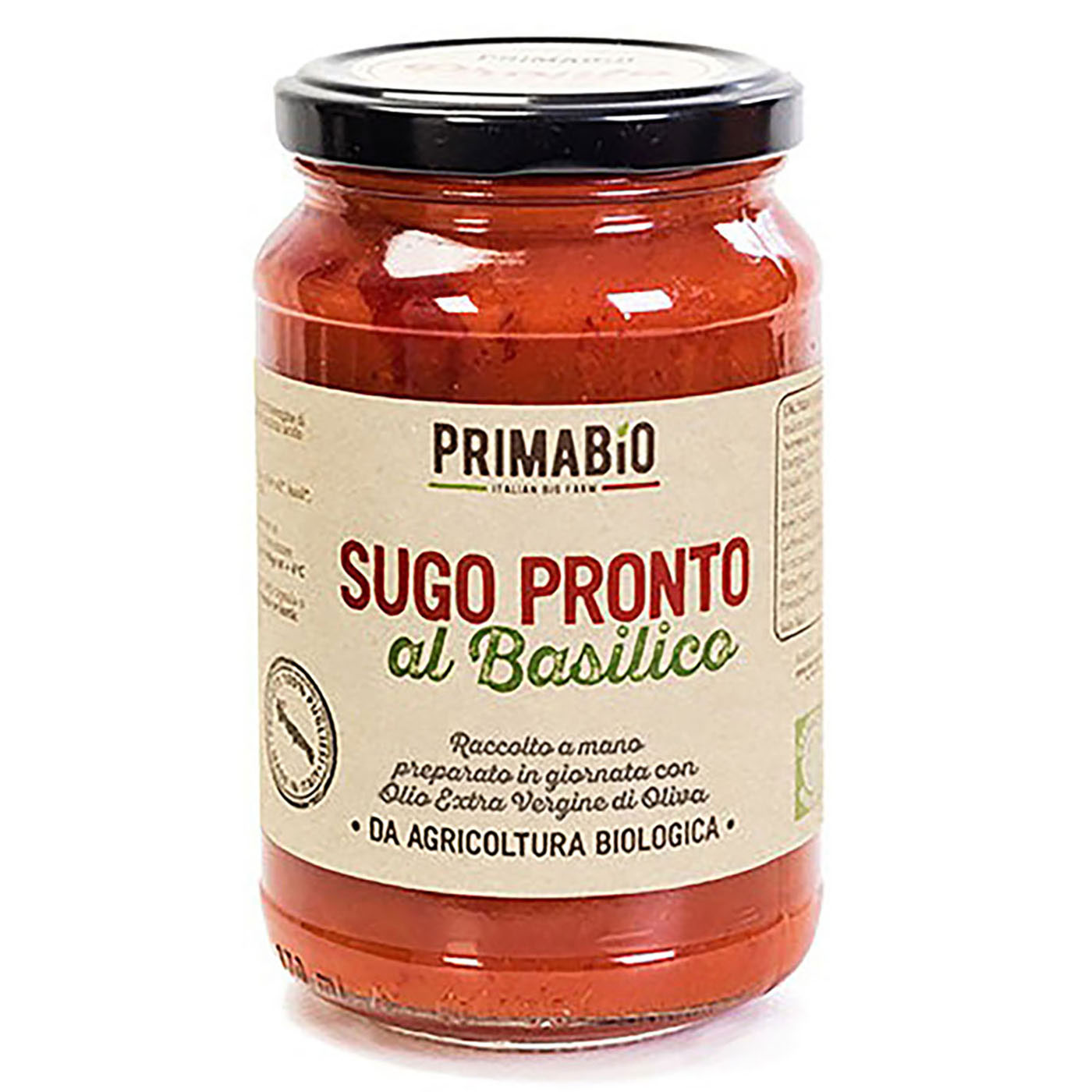 Primabio, Sugo BIO al Basilico