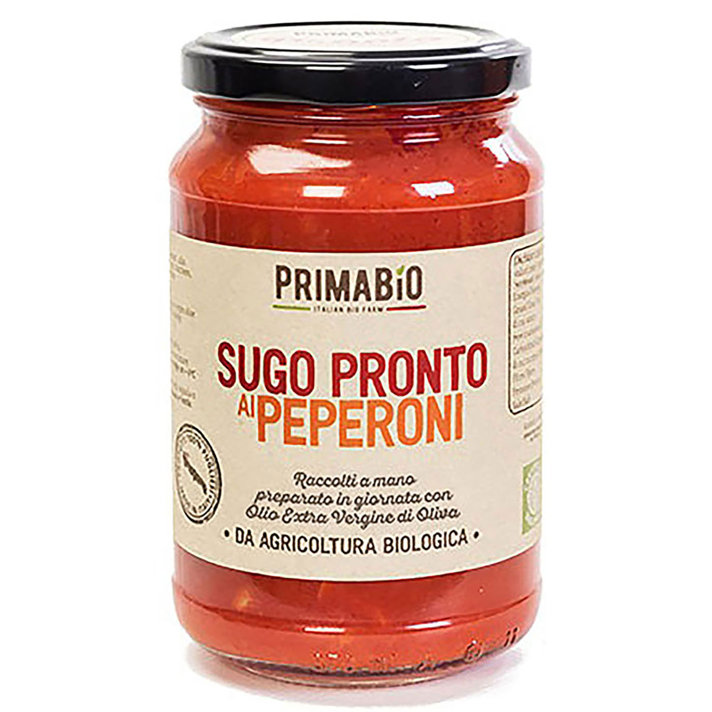 Primabio, Sugo BIO ai Peperoni