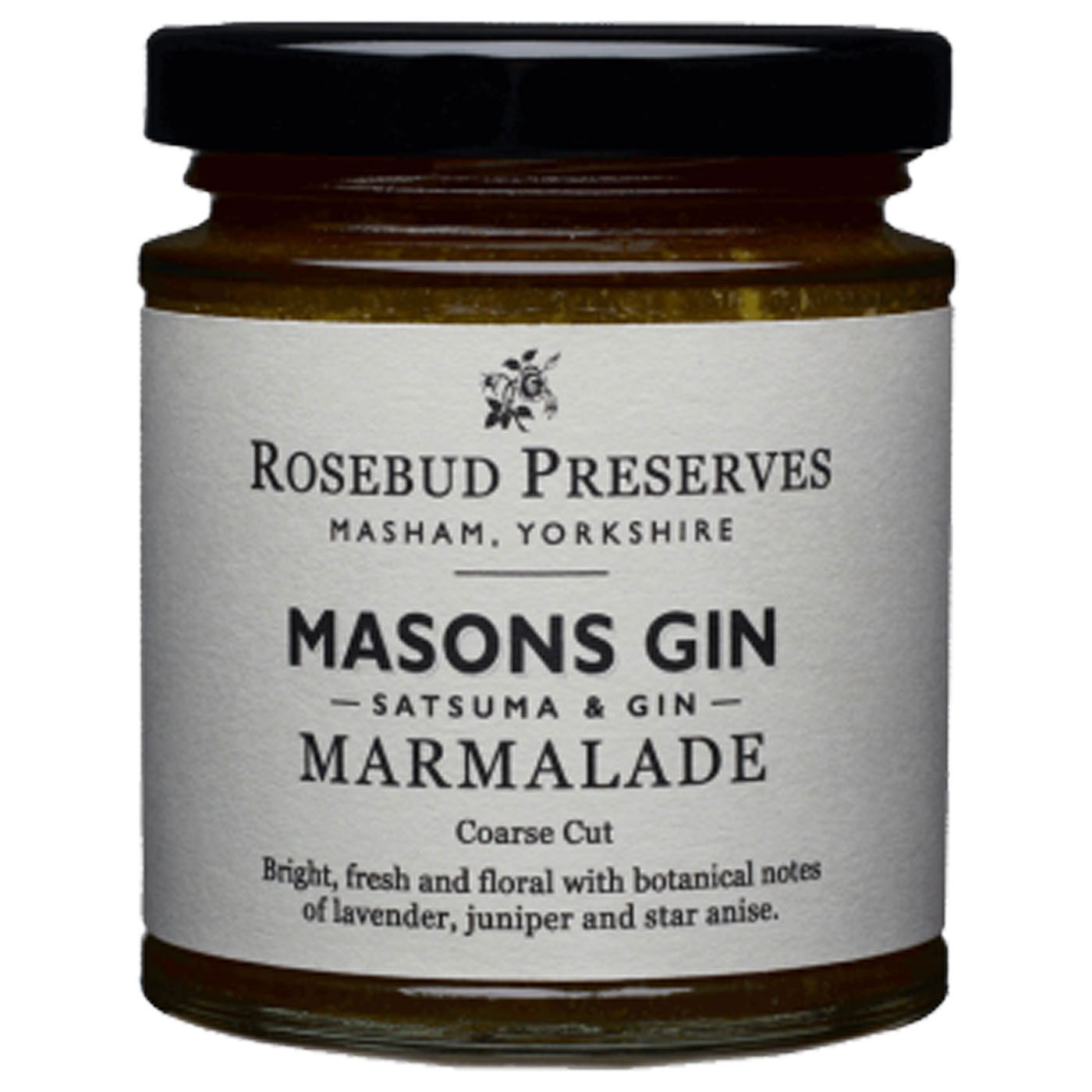 Rosebud Preserves, Mason's Satsuma & Gin