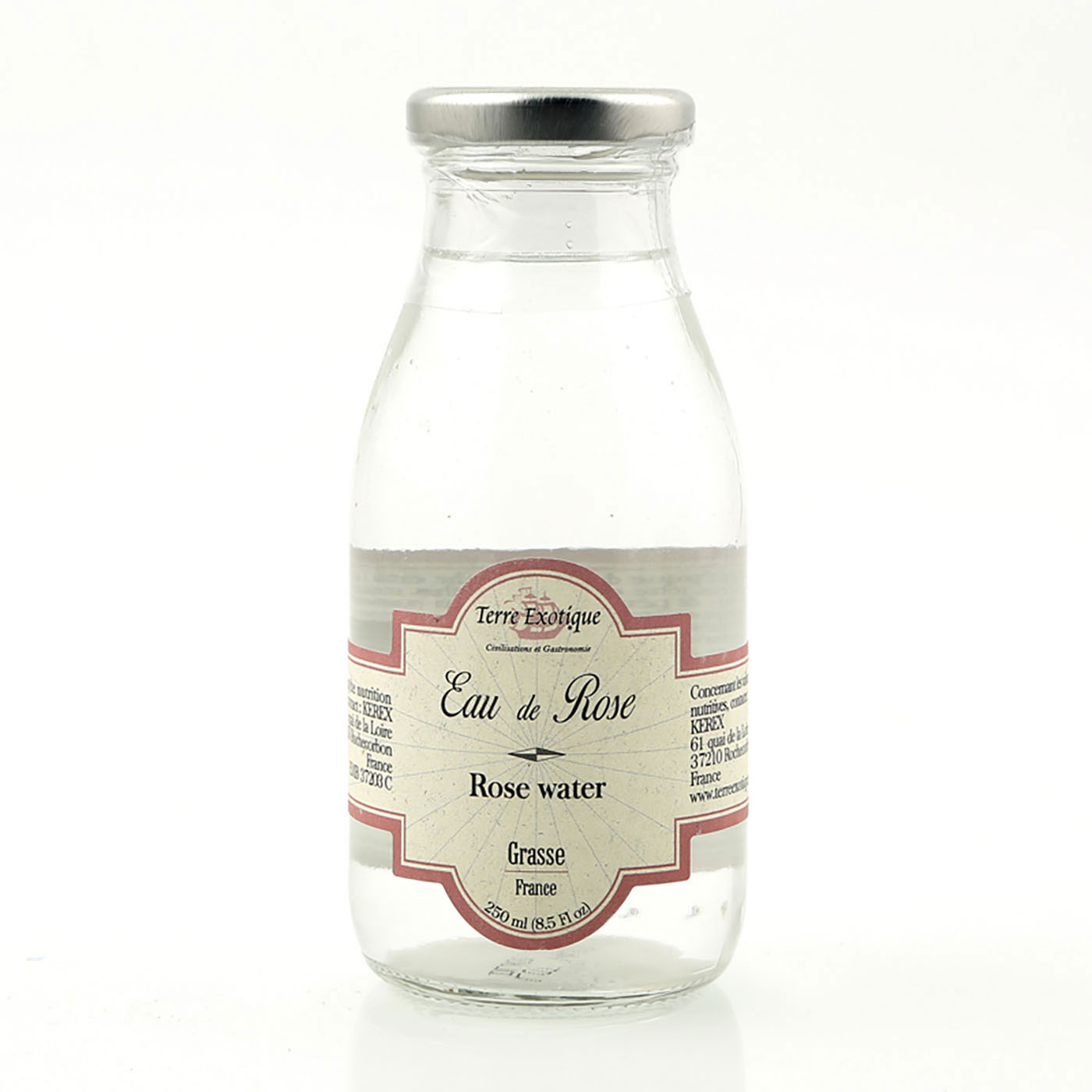 Terre Exotique, Eau de Rose BIO, Grasse France