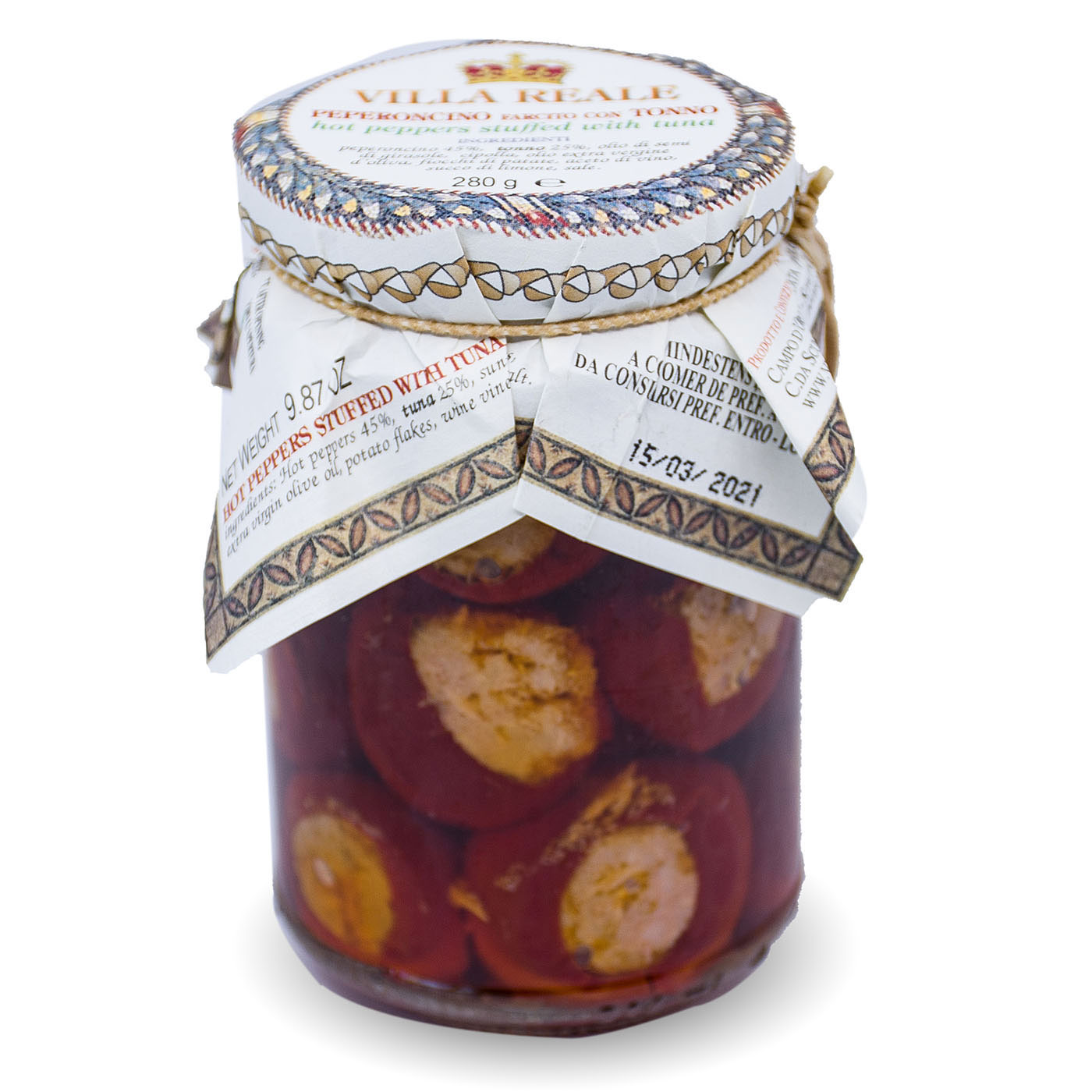 Villa Reale, Peperoncino ripieno con Tonno