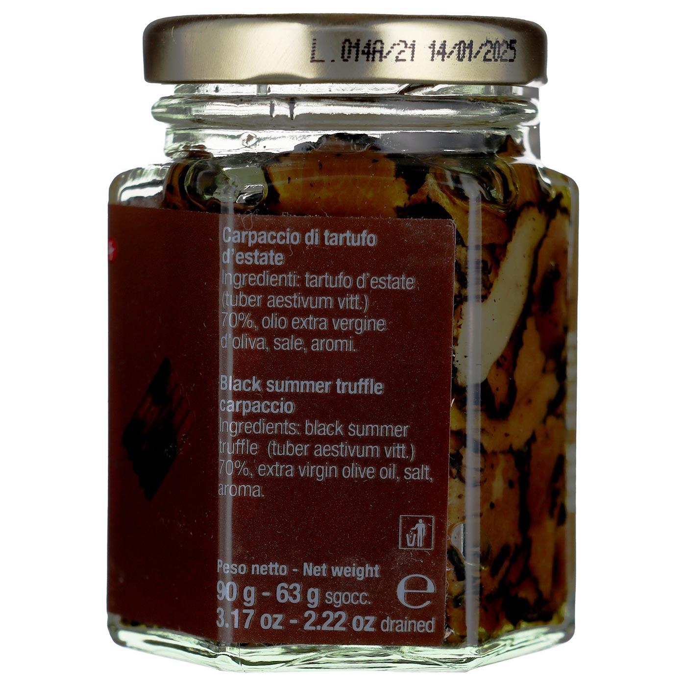 Sabatino Tartufi, Carpaccio di Tartufo d' Estate